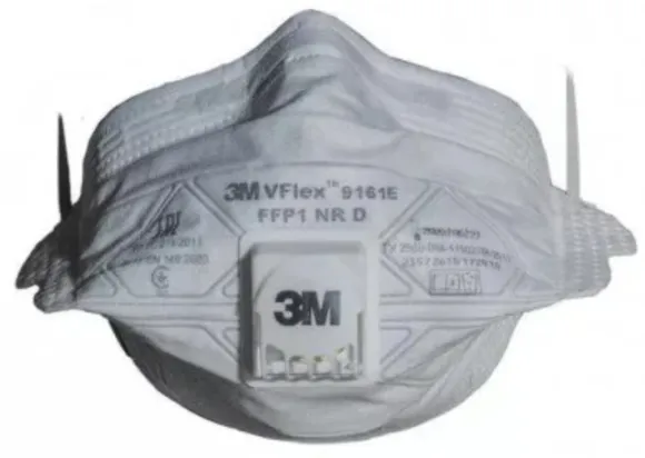 Протиаерозольний респіратор 3M&trade; VFlex&trade;, захист рівня FFP2, з клапаном, 9162E 7100199506 фото