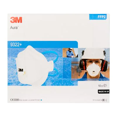 Противоаэрозольный респиратор 3M&trade; Aura&trade; 9322+, защита уровня FFP2, с клапаном 7100004175 фото