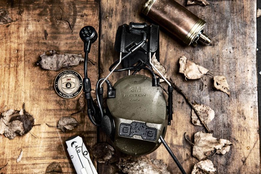 Активні навушники 3M Peltor ComTac VIII MT14H418A-108 GN Dual-COMM SCU 7100204388 фото