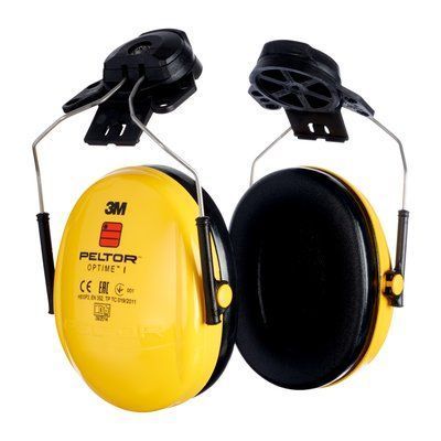 Наушники противошумовые 3M&trade; PELTOR&trade; Optime&trade; I, 26 дБ, желтые, с креплением на защитную каску, H510P3E-405-GU 7000039617 фото