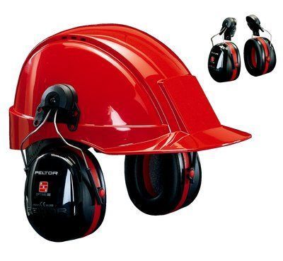 Навушники протишумові 3M&trade; H540P3E-413-SV OPTIME III з кріпленням на каску 7000039624 фото